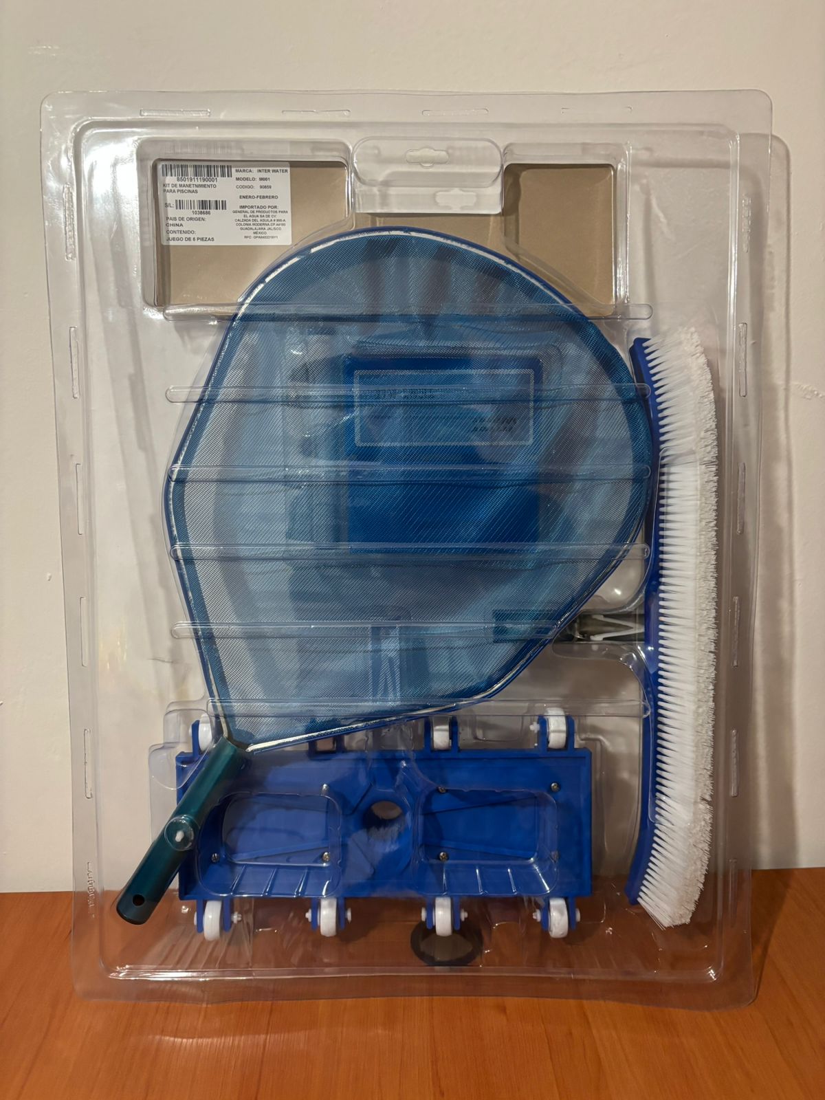 Kit de mantenimiento para alberca