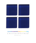 Cristalo Vitreo - Mosaico Color Azul Cobalto 2.5 X 2.5