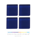 Cristalo Vitreo - Mosaico Color Azul Cobalto 2.5 X 2.5