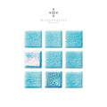 Hispano Vitreo – Mosaico Niebla Destellos Celeste 2.5 X 2.5