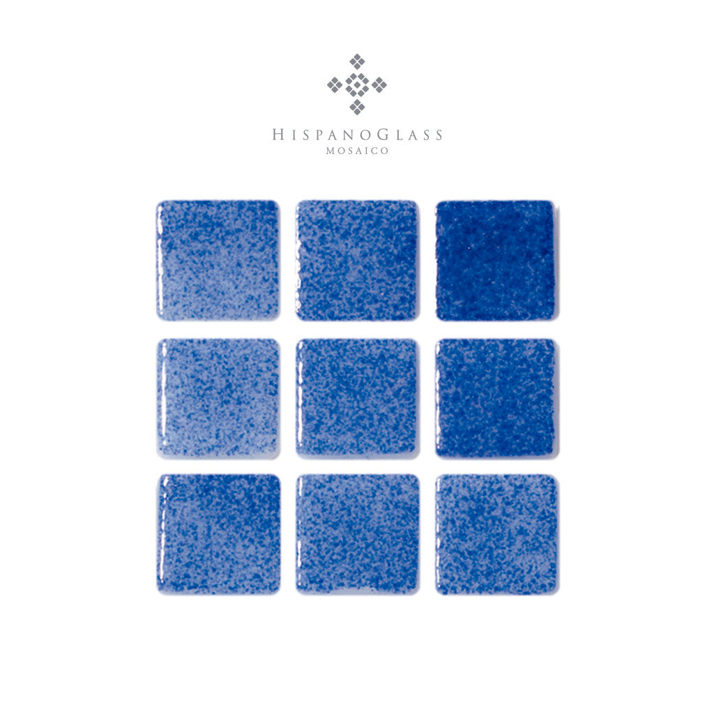 Hispano Vitreo – Mosaico Cobalto Niebla 2.5 X 2.5