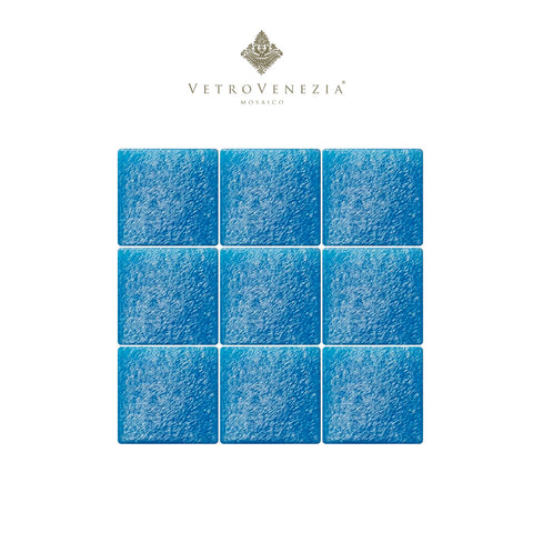 Vetro Venezia - Mosaico Veneciano Azul Cancún 2×2