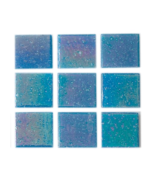 Vetro Venezia - Mosaico Veneciano Serie Brillare Azul Cancún 2x2